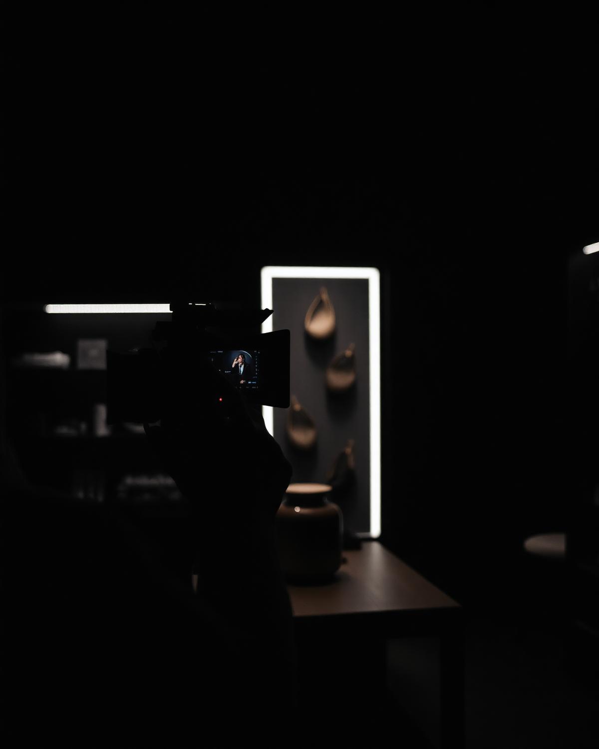 Killer Visuals filming product and process details inside a local business