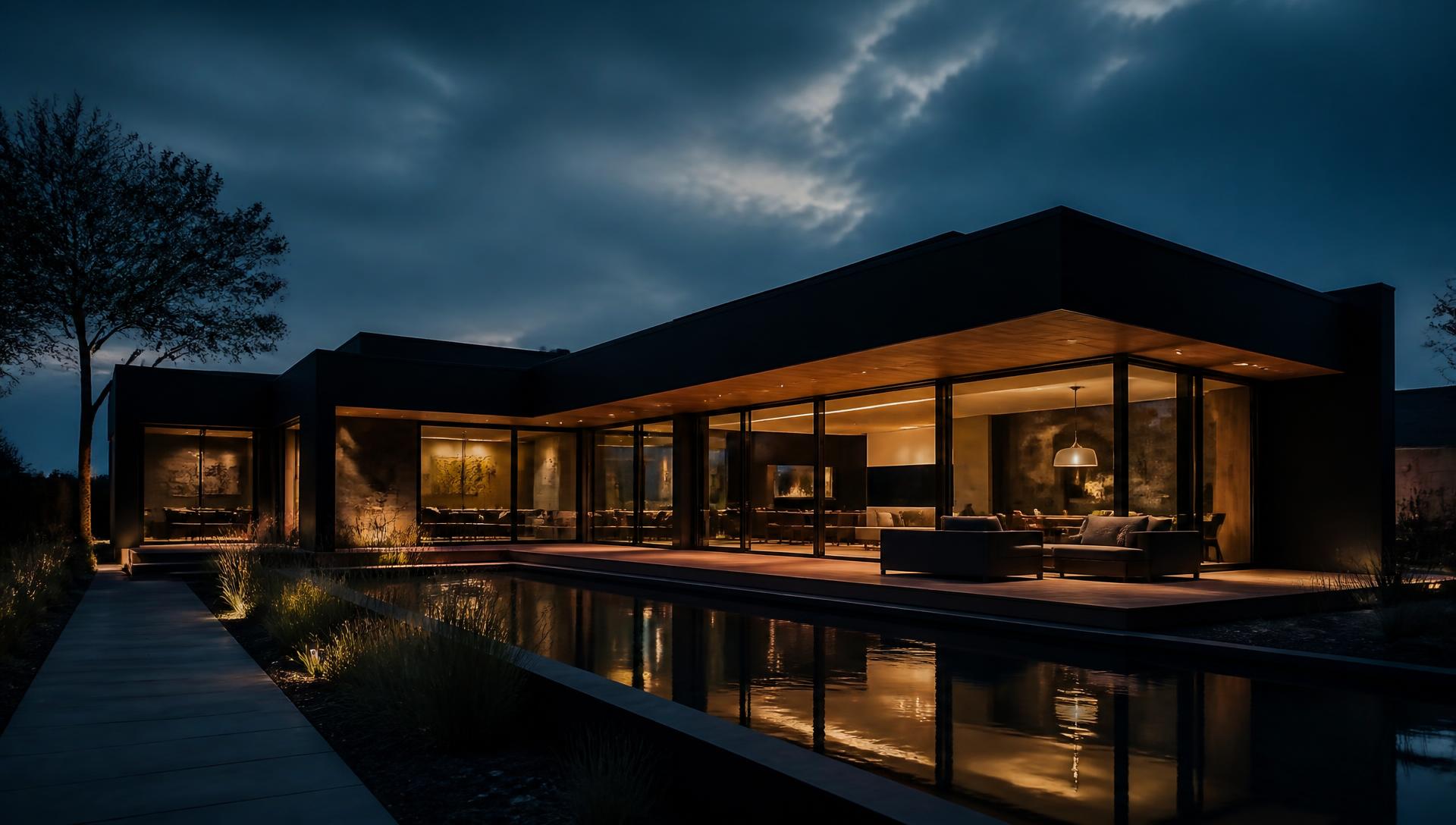Cinematic property film frame